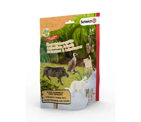 Schleich Wild Life Vrecko s prekvapením - africké zvieratká L/od 3 rokov