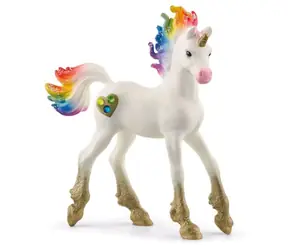 Schleich Bayala - 70727 Jednorožec žriebä srdiečkové dúhové / od 3 rokov