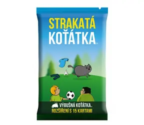 Asmodee Výbušné mačiatka rozšírenie - Strakaté mačiatka / Dĺžka hry 15 minút / počet hráčov 2-5 / od 7 rokov