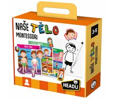 HEADU CS: Montessori Naše telo / Dĺžka hry: 20 minút / Počet hráčov: 1 + / od 3 rokov