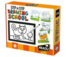 HEADU EN: Krok za krokom - Škola kreslenia / od 3 rokov / v origináli EN