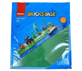 Sluban Bricks Base M38-B0833C Základová doska 32x32 zelená / Lego - kompatibilný / od 6 rokov