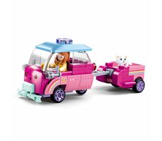 Sluban Girls Dream M38-B0921C Mačacie vozidlo / LEGO - kompatibilné / Počet figúrok|dielikov: 1|116 / od 6 rokov