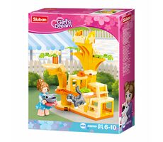 Sluban Girls Dream M38-B0970D Cvičisko pre mačičky / Lego - kompatibilné / Počet figúrok|dielikov: 1|81 / od 6 rokov