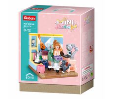 Sluban Girls Dream Mini Handcraft M38-B1016B Študovňa / LEGO - kompatibilný / Počet figúrok|dielikov: 1|1216 / od 8 rokov