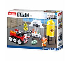 Sluban Hasiči M38-B0963 Diaľkovo ovládaný robot / LEGO - kompatibilný / Počet figúrok|dielikov: 1|130 / od 6 rokov
