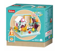 Sluban Mini Handcraft M38-B0919A Domček pre psíka / Lego - kompatibilný / Počet figúrok|dielikov: 1|100 / od 6 rokov