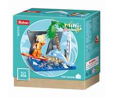 Sluban Mini Handcraft M38-B0989B Leto / LEGO - kompatibilný / Počet figúrok|dielikov: 1|101 / od 6 rokov
