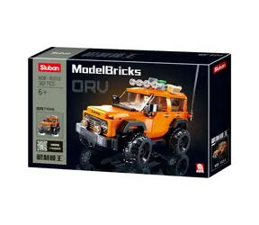 Sluban Model Bricks M38-B1013 americké SUV Bronx / LEGO - kompatibilný / Počet figúrok|dielikov: 1|302 / od 6 rokov