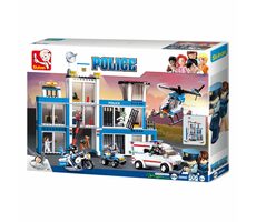Sluban Polícia M38-B0660 Útek z väzenia / LEGO - kompatibilný / Počet figúrok|dielikov: 7|605 / od 6 rokov