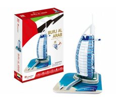 CubicFun Puzzle 3D Burj Al Arab / 46 dielov / od 8 rokov