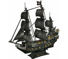 CubicFun Puzzle 3D Queen Anne´s Revenge / 293 dielov / od 10 rokov