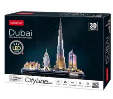 CubicFun Puzzle 3D Dubai / 182 dielov / od 8 rokov