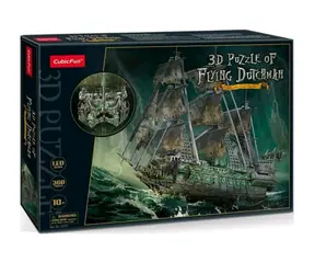 CubicFun Puzzle 3D Bludný Holanďan / 360 dielov / 69 x 24 x 60 cm / od 10 rokov