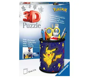 Ravensburger 3D Puzzle Stojan na ceruzky Pokémon / 54 dielov / 7.7 x 7.7 x 9.5 cm