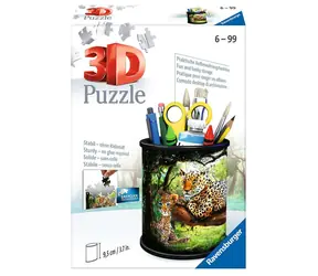 Ravensburger 3D Puzzle Stojan: Levharti / 54 dielov / 9.5 x 7.7 x 7.7 cm