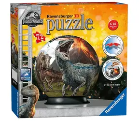 Ravensburger 3D Puzzle Jurský svet / 72 dielov / 19 x 19 x 5 cm