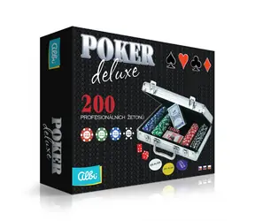 Albi Poker deluxe (200 žetónov) / Počet hráčov: 2+ / od 8 rokov