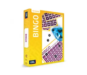 Albi Bingo na cesty / Dĺžka hry: 15+ minút / Počet hráčov: 2-15 / od 4 rokov