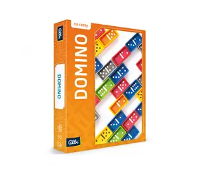Albi Domino na cesty / Dĺžka hry: 15 + minút / Počet hráčov: 2-4 / od 4 rokov
