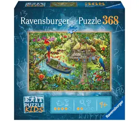 Ravensburger Exit KIDS Puzzle: Džungľa / 368 dielikov / od 9 rokov
