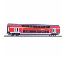 Piko 58804 Osobný dvojpodlažný vagón 1./2. tr. DB Regio VI / Mierka: H0 (1:87) / Dĺžka: 268 mm / Rádius: 358 mm