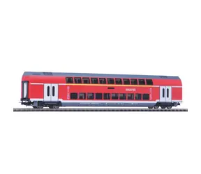 Piko 58804 Osobný dvojpodlažný vagón 1./2. tr. DB Regio VI / Mierka: H0 (1:87) / Dĺžka: 268 mm / Rádius: 358 mm