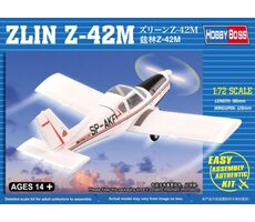 HOBBY BOSSZlín Z-42M / Plastikový model / 1:72 / Počet dielov: 13+ / od 14 rokov