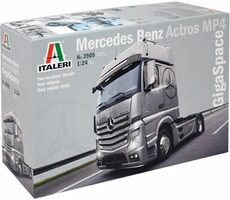 Italeri 3905 Mercedes Benz Actros MP4 Gigaspace / Plastikový model / 1:24 / obtiažnosť: 5