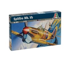 Italeri 0001 Supermarine Spitfire Mk.VB / Plastikový model / 1:72 / Obtiažnosť 1