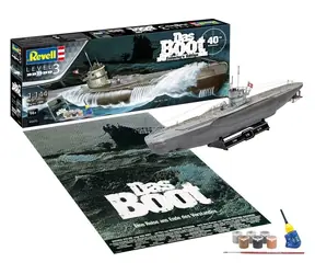 Revell 05675 U-96 Das Boot 40. výročie / Plastikový model / 1:144 / Počet dielikov: 87 / Obtiažnosť 3