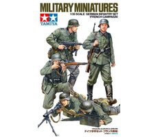TAMIYA 35293 German Infantry Set (French Campaign) / mierka 1:35 / 5 figúrok
