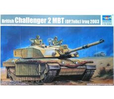 TRUMPETER 00323 Challenger 2 MBT Irak 2003 / Plastikový model / 1:35 / Počet dielikov: 435+