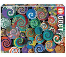 EDUCA Africké koše / 1000 dielikov / od 14 rokov