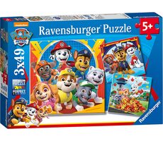 Ravensburger Tlapková patrola - 3 x 49 dielikov / od 5 rokov