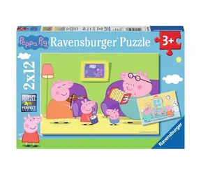 Ravensburger Prasiatko Peppa - 2 x 12 dielikov / od 3 rokov