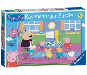 Ravensburger Prasiatko Peppa: Trieda - 35 dielikov / od 4 rokov