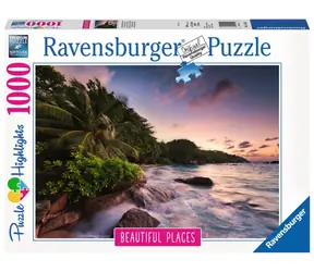 Ravensburger Ostrov Praslin - Seychely / 1000 dielikov / od 14 rokov