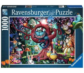 Ravensburger Alenka v ríši divov: Skoro každý je šialený / 1000 dielikov / od 12 rokov