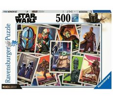 Ravensburger Star Wars Mandalorian: Koláž / 500 dielikov / od 10 rokov