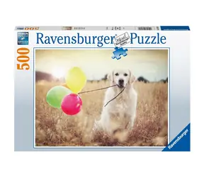 Ravensburger Pes a balónik /500 dielikov/ od 14 rokov