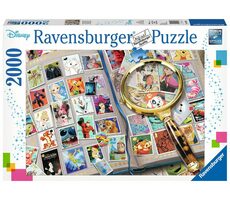 Ravensburger Disney: Zbierka rozprávkových známok / 2000 dielikov / od 14 rokov