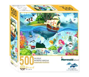 Brain Tree Puzzle Morská víla / 500 dielikov / od 14 rokov