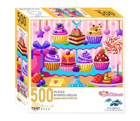 Brain Tree Puzzle V Cukrárni - 500 dielikov / od 14 rokov