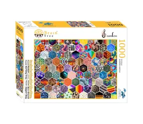 Brain Tree Puzzle Vzory / 1000 dielikov / od 14 rokov