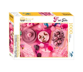 Brain Tree Puzzle Ružovo prestreté - 1000 dielikov / od 14 rokov