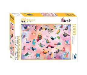 Brain Tree Puzzle Rozprávkové vtáky - 1000 dielikov / od 14 rokov