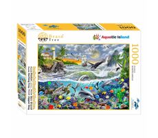 Brain Tree Puzzle Ostrovná zátoka / 1000 dielikov / od 14 rokov