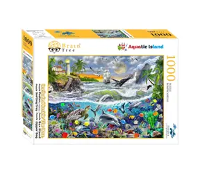 Brain Tree Puzzle Ostrovná zátoka / 1000 dielikov / od 14 rokov
