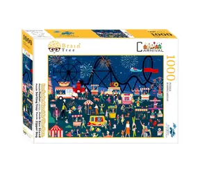 Brain Tree Puzzle Na púti / 1000 dielikov / od 14 rokov